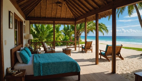 Une journée typique dans un bungalow en bord de mer